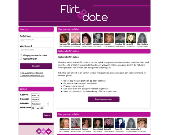 Flirt- Date Logo