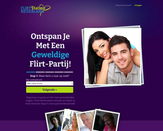 Flirt Dating Nederland Logo